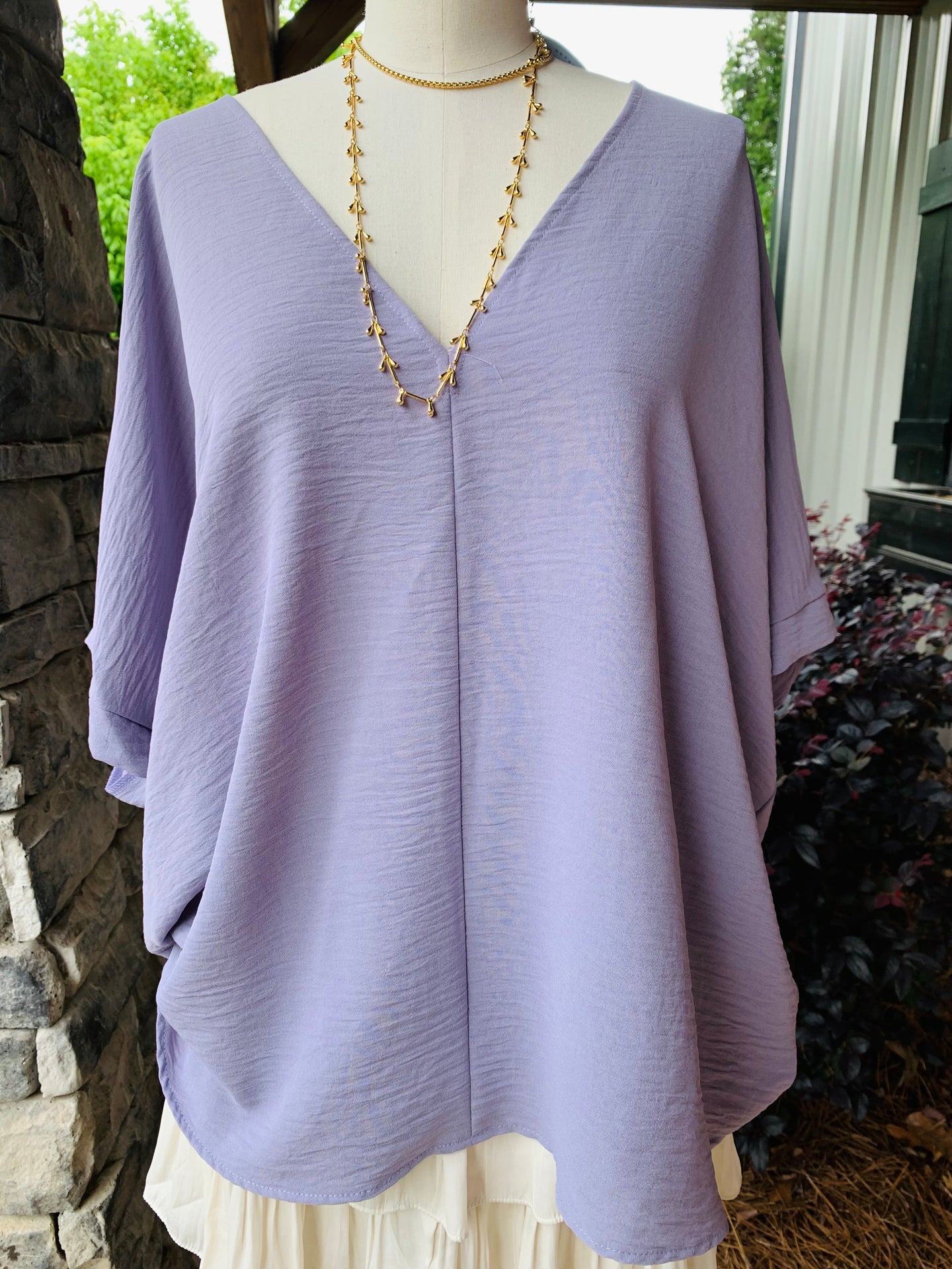 The Lilly Lavender Top