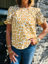 The Frannie Flower Top