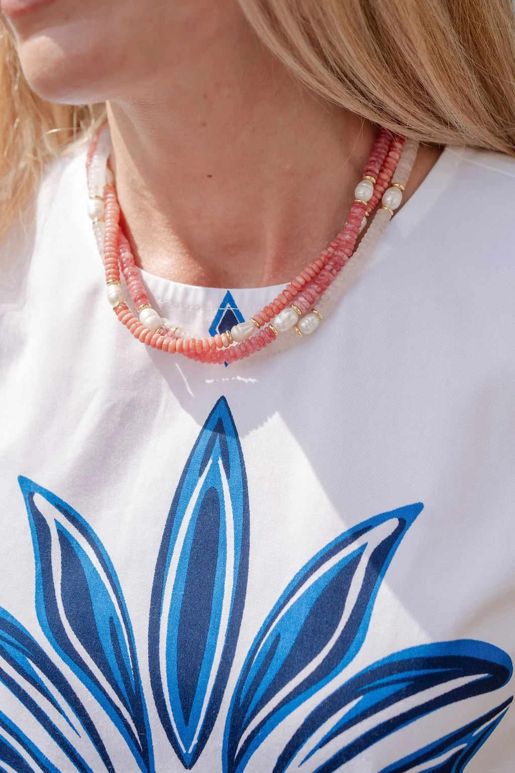 Lisi Lerch/ The Jenny Necklace/ Coral