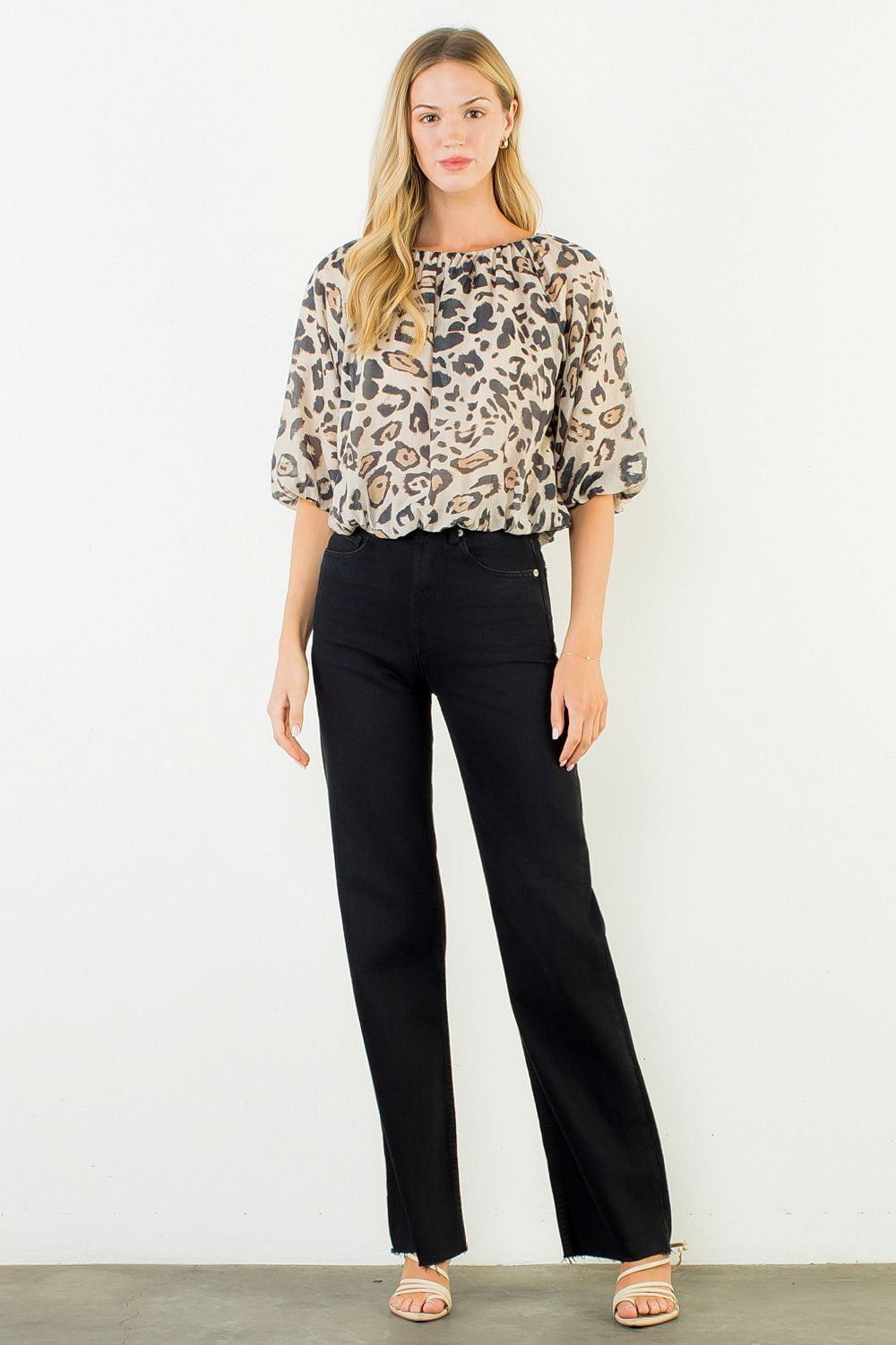 The Arla Animal Blouse