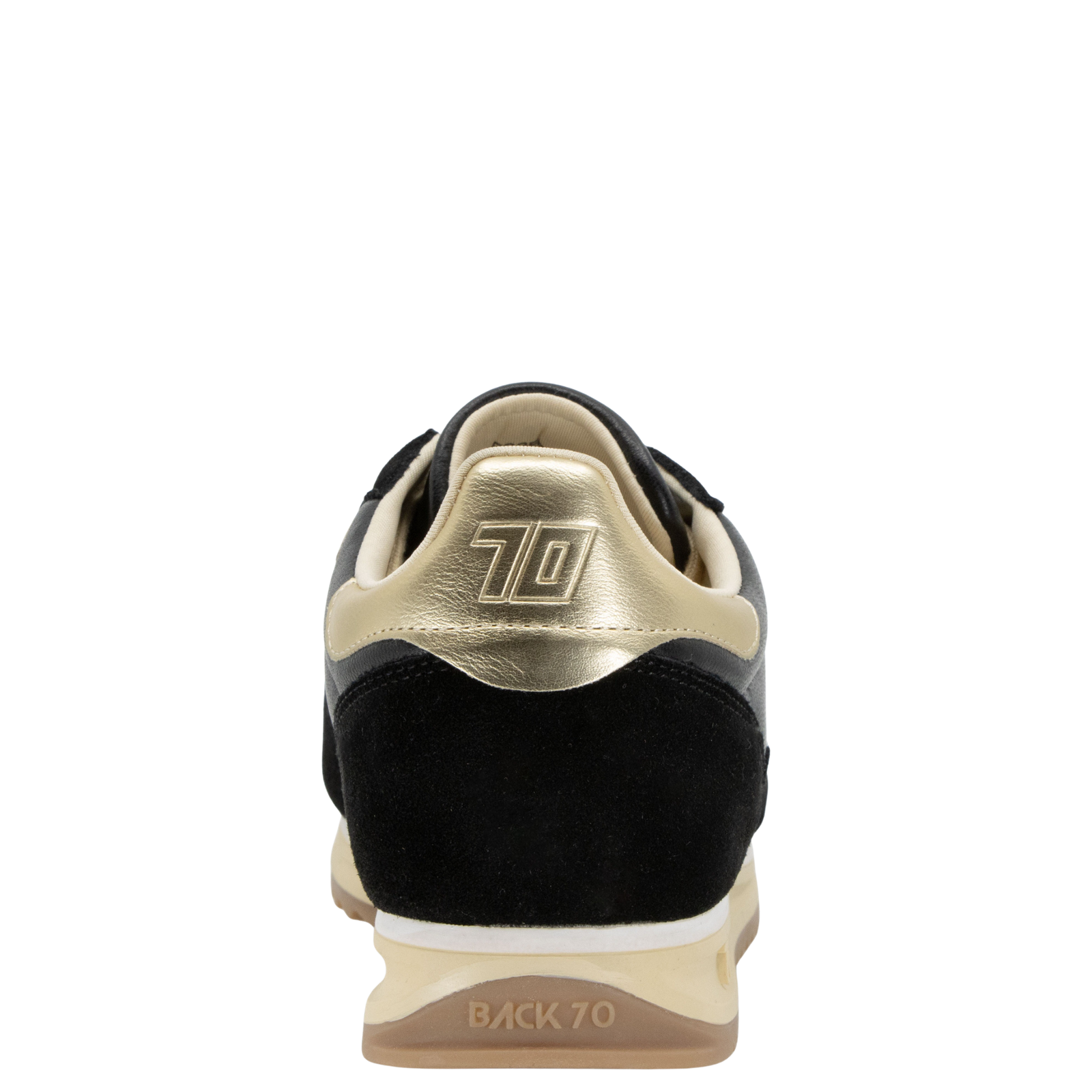 JOGGER N in BLACK GOLD, back view