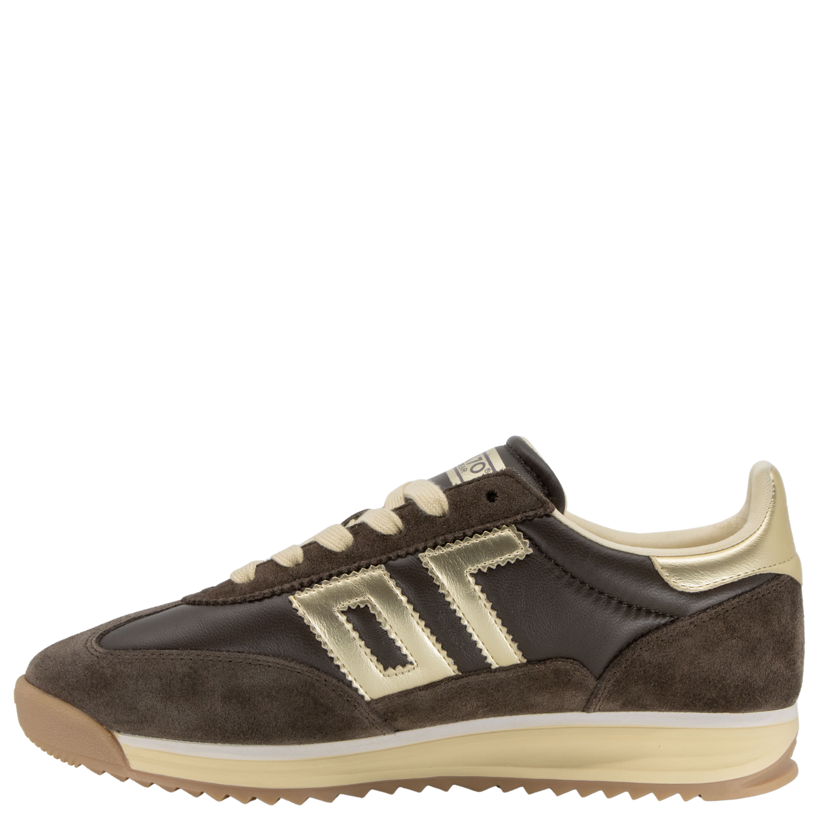 JOGGER N in COFFEE GOLD, left view