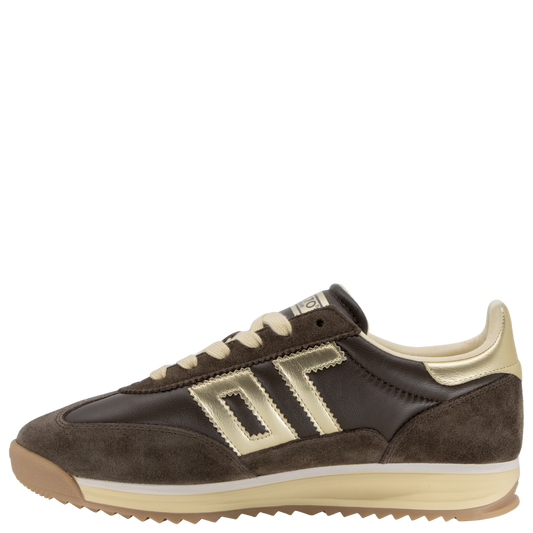 JOGGER N in COFFEE GOLD, left view