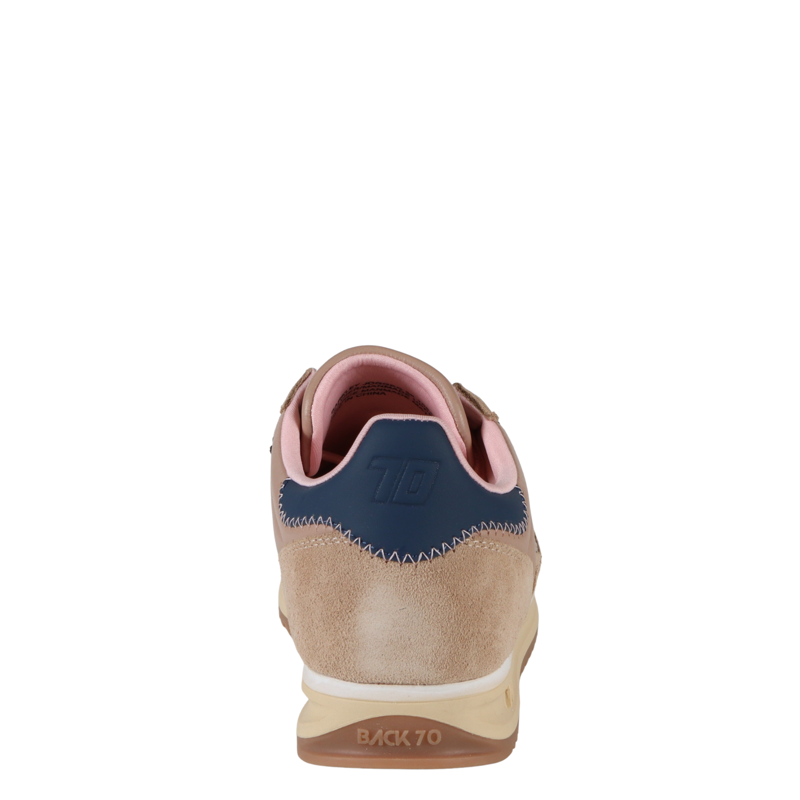 JOGGER Z in CAMEL NAVY PINK, back view