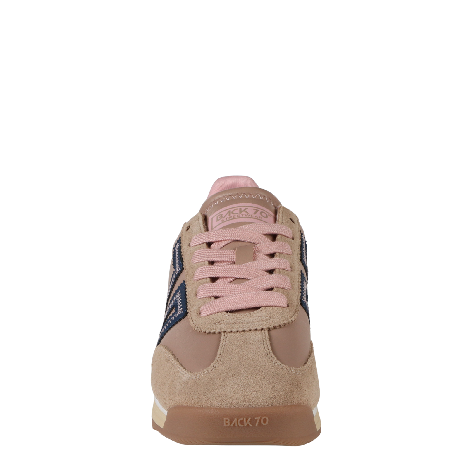 JOGGER Z in CAMEL NAVY PINK, front view