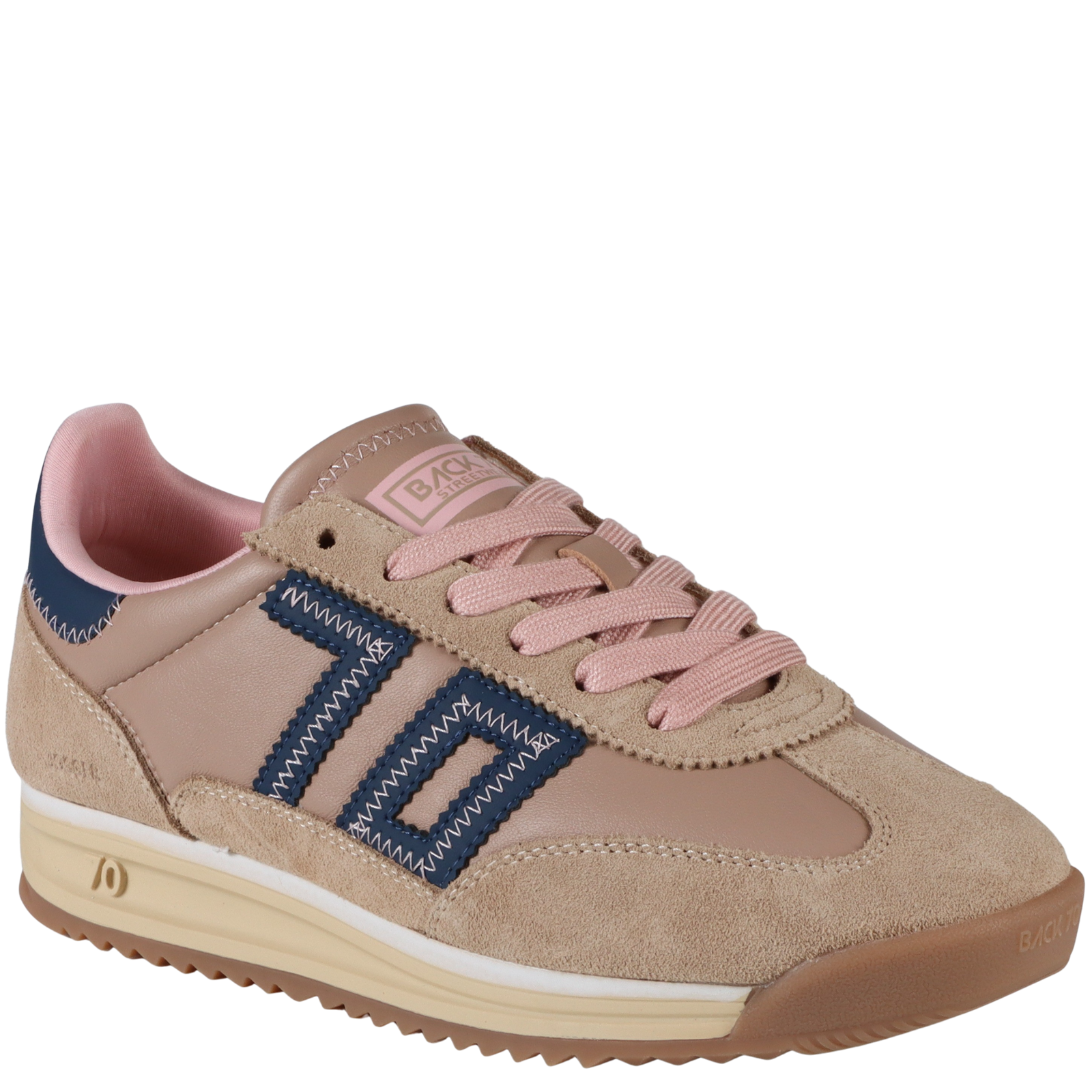 JOGGER Z in CAMEL NAVY PINK