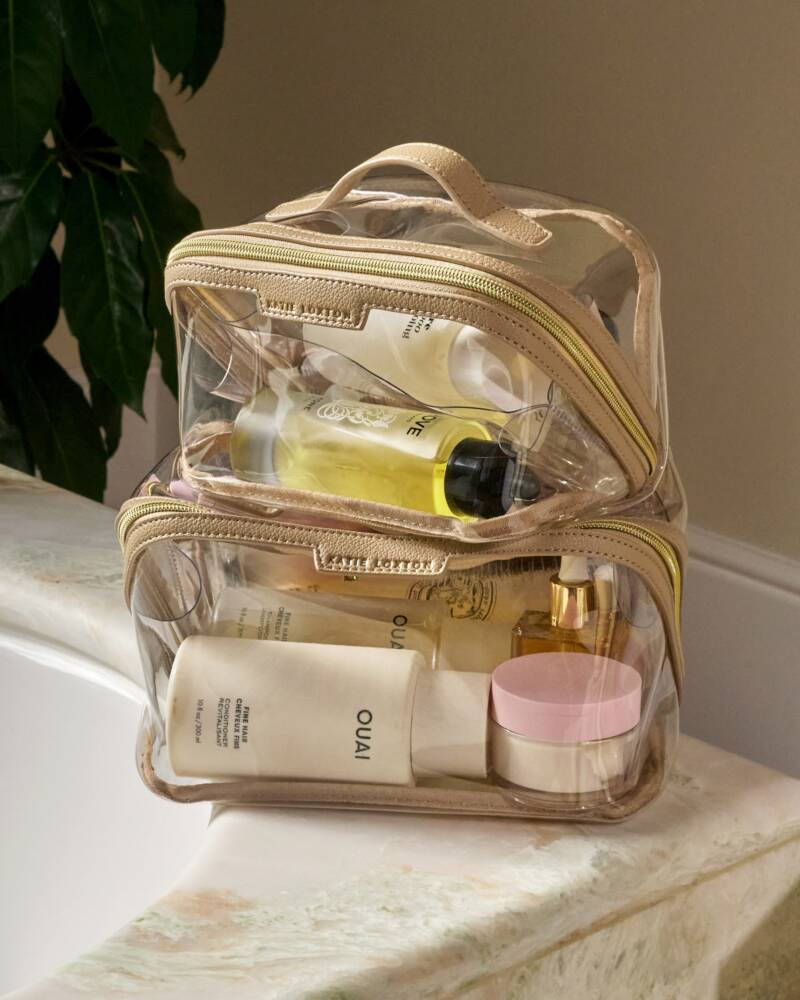 Katie Loxton/ The Clear Makeup + Toiletry Bag/ Medium