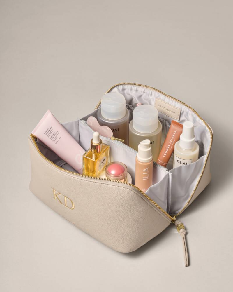 Katie Loxton/ The Soho Medium Makeup Bag/ Oyster
