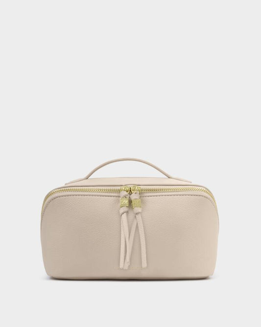 Katie Loxton/ The Soho Medium Makeup Bag/ Oyster