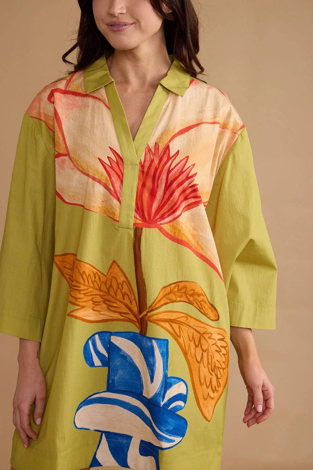 Double A/ The Colette Dress/ Lotus