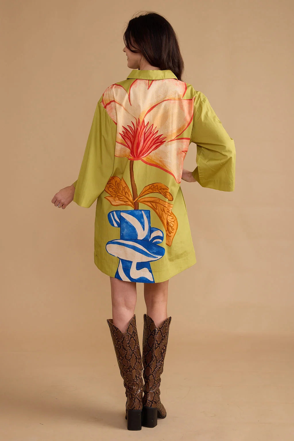Double A/ The Colette Dress/ Lotus