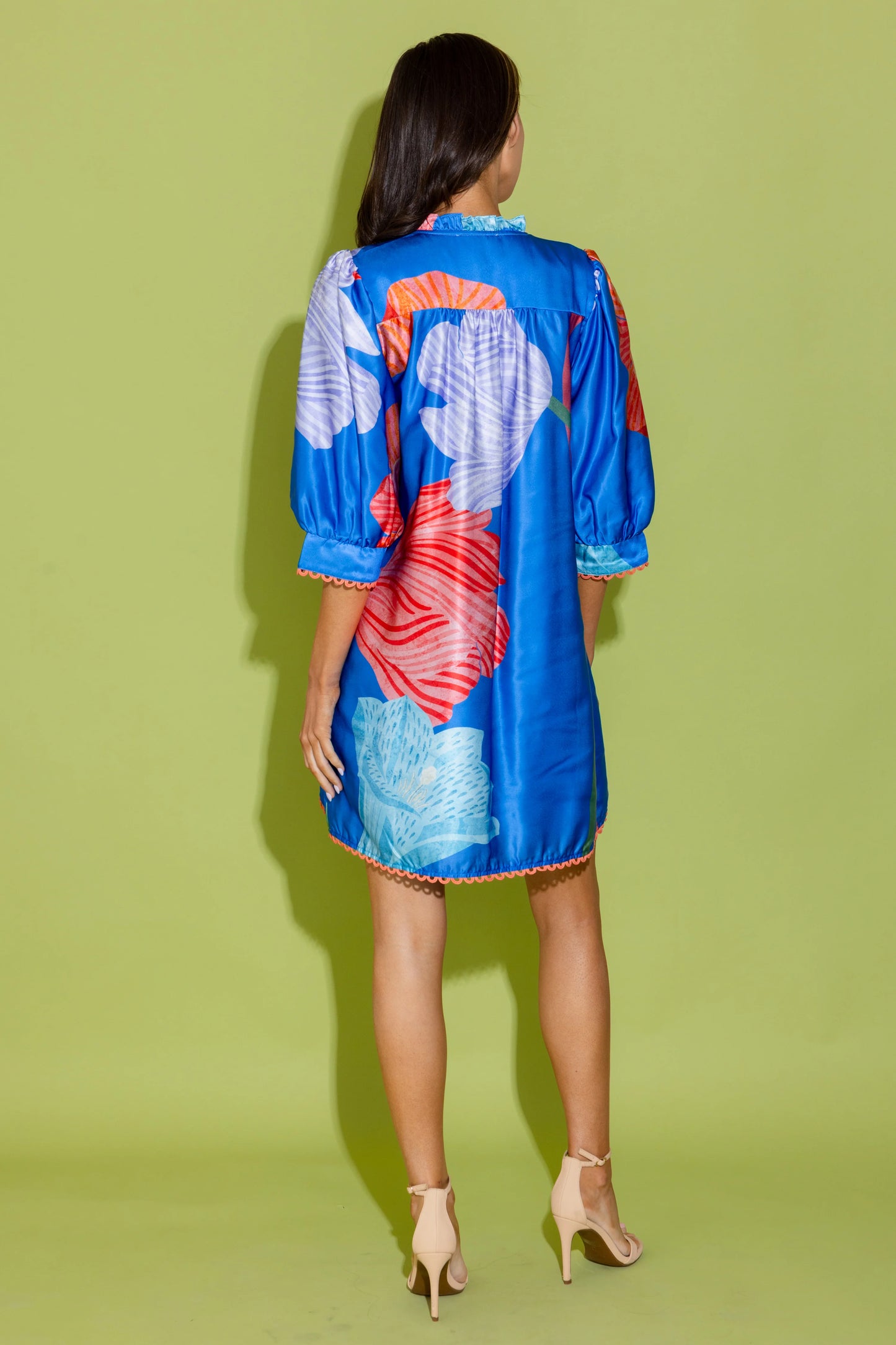 Alden Adair/ The Lori Dress/ Royal Fluorescence