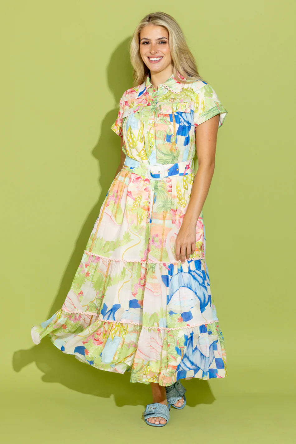 Alden Adair/ Rachel Dress/ Swan Lake/ FINAL SALE