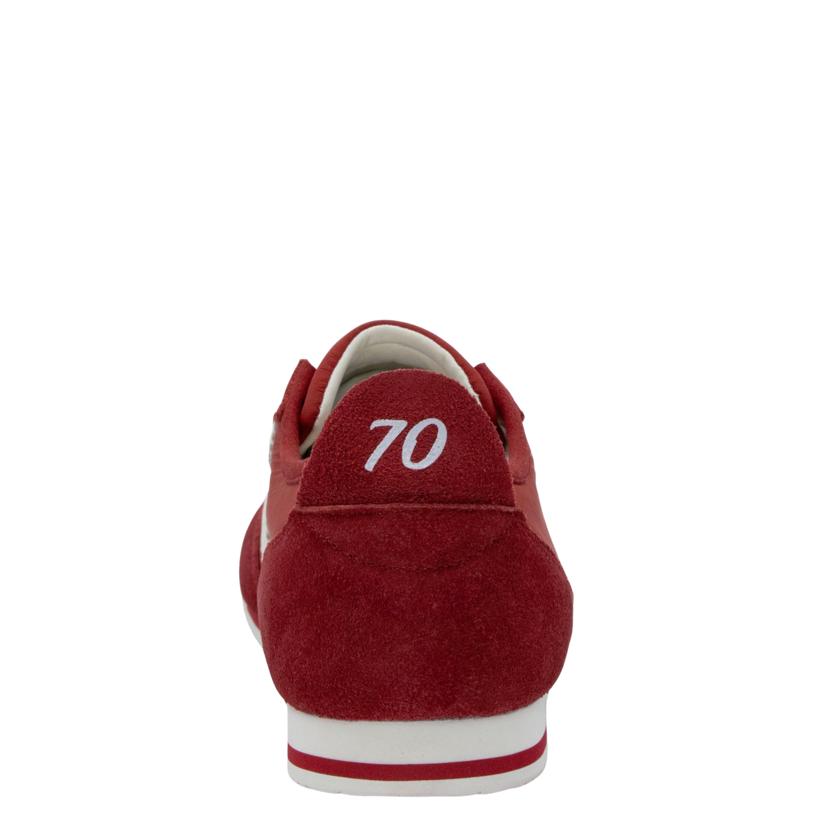 LEON in RED, back view