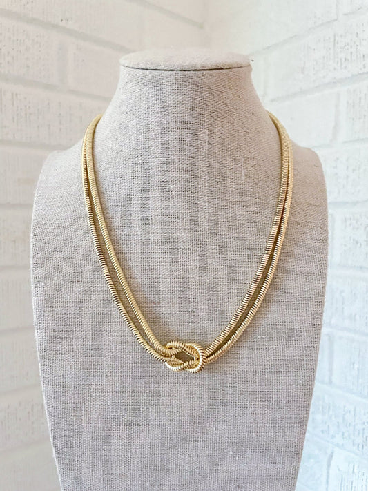 Let's Get Knotty Necklace