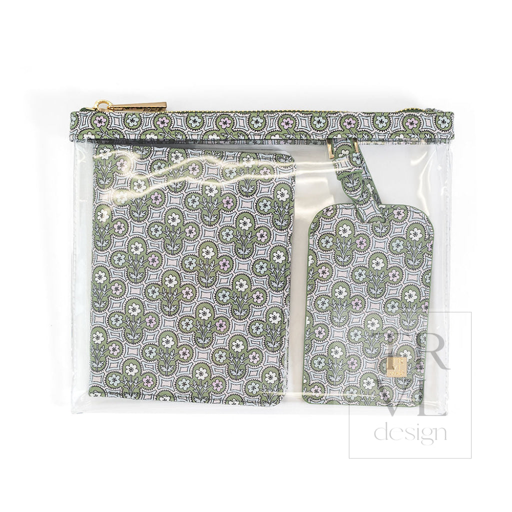 LUXE TRVL 3PC SET -SURREY - Travel Pouches
