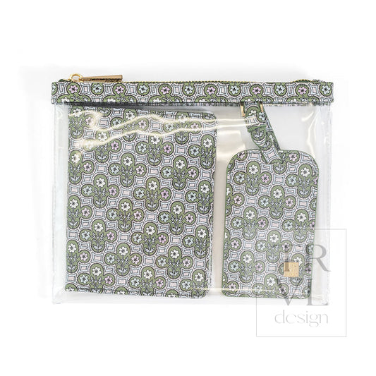 LUXE TRVL 3PC SET -SURREY - Travel Pouches