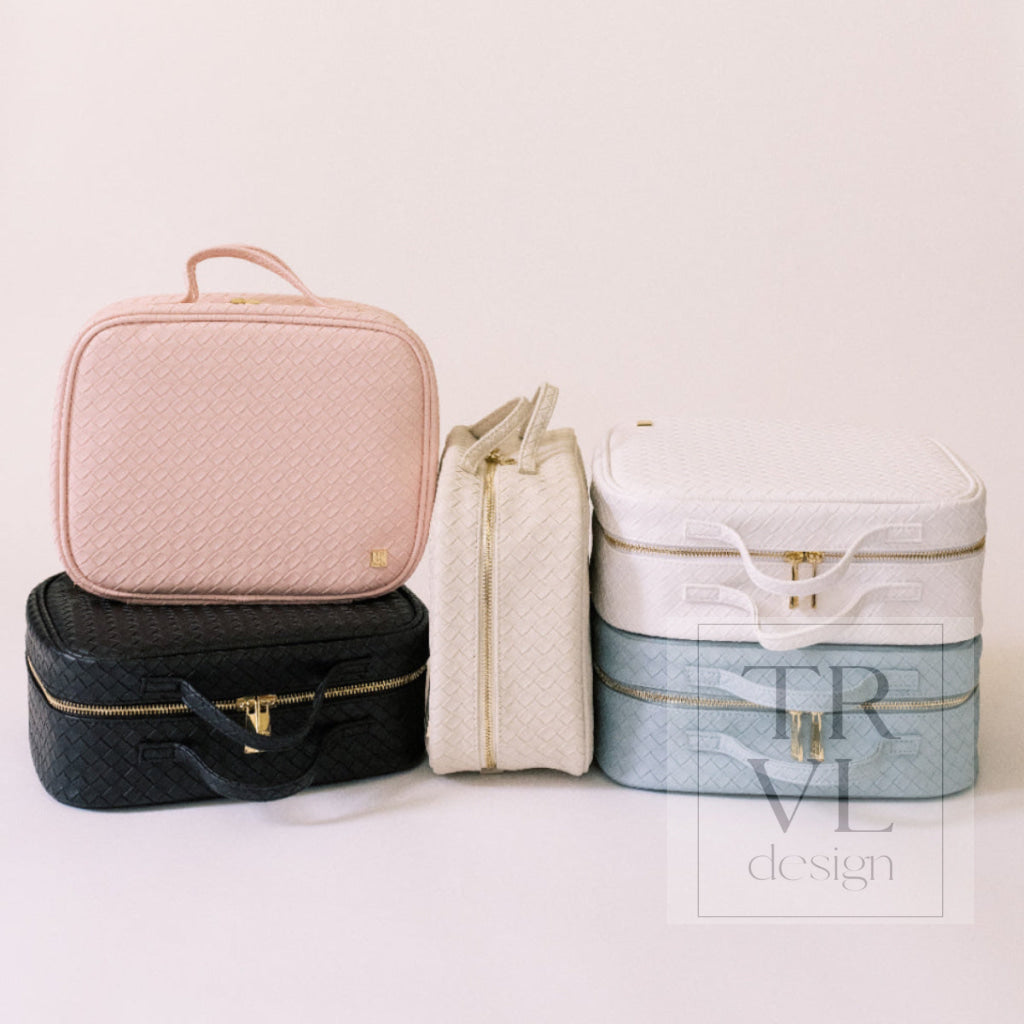 LUXE TRVL2 Cosmetic Toiletry Case - WOVEN SURF - Cosmetic & Toiletry Bags