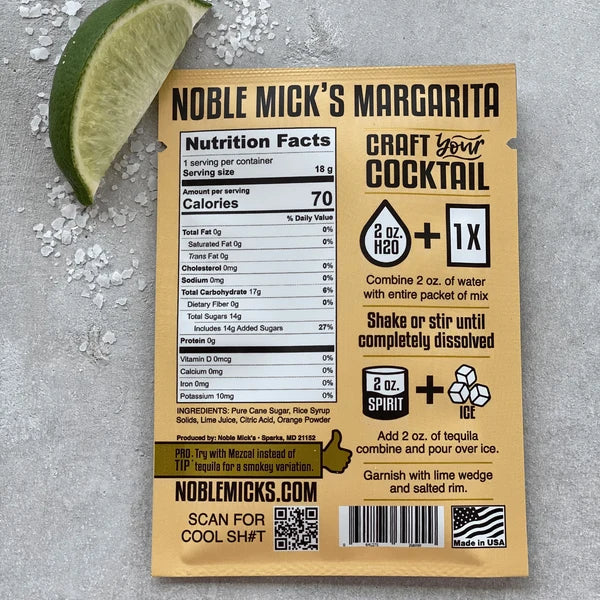 Noble Micks/ Margarita Single Serve