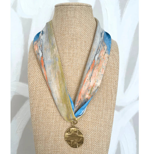 Our Father Scarf Necklace