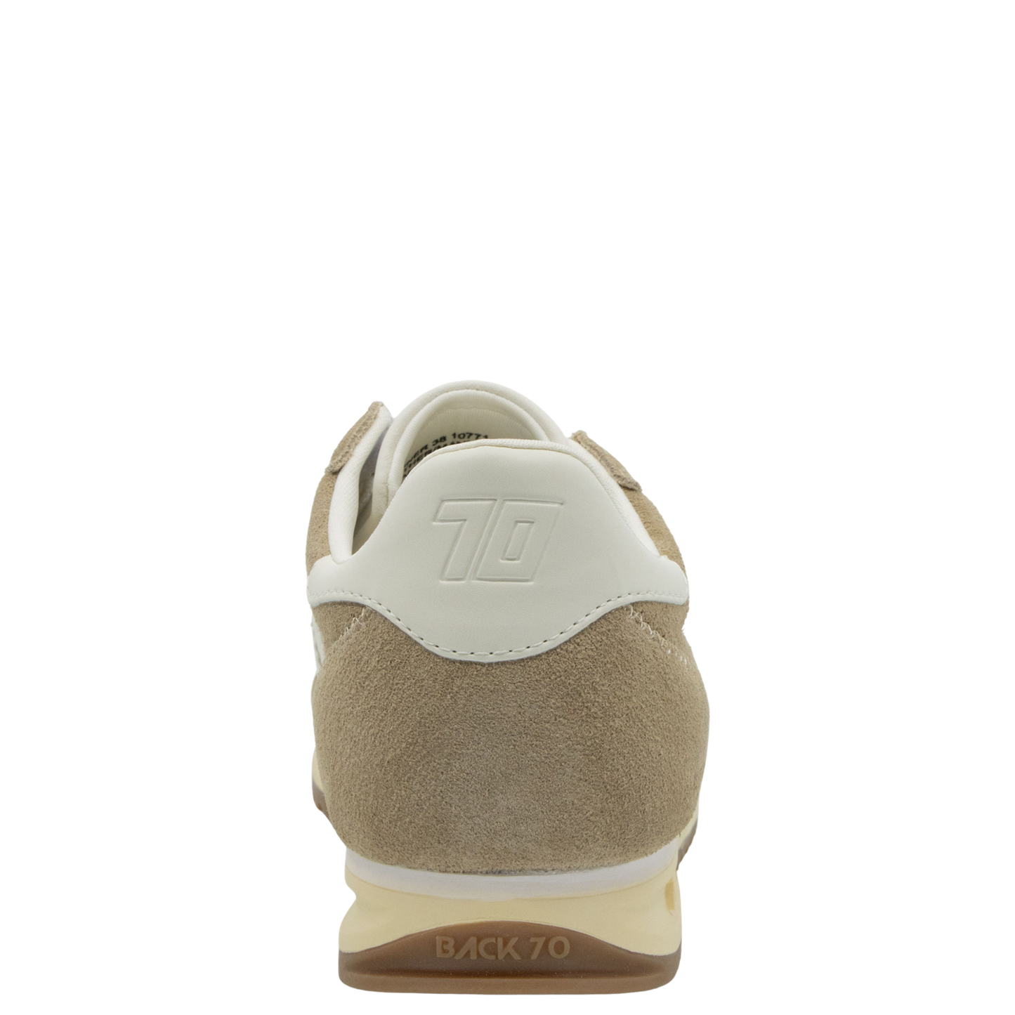 RUNNER in TAN, back view