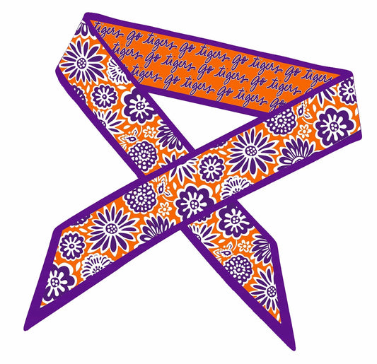 The Skinny Scarf/ Clemson Tigers
