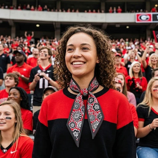 The Skinny Scarf/ Georgia Bulldogs
