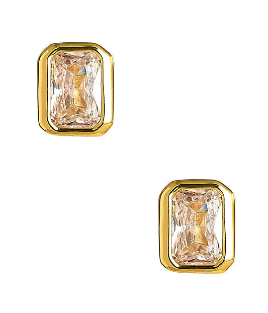Lisi Lerch/ Small Rectangle Bezel Stud