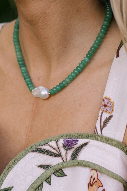Lisi Lerch/ Susie Beaded Necklace/ Jade