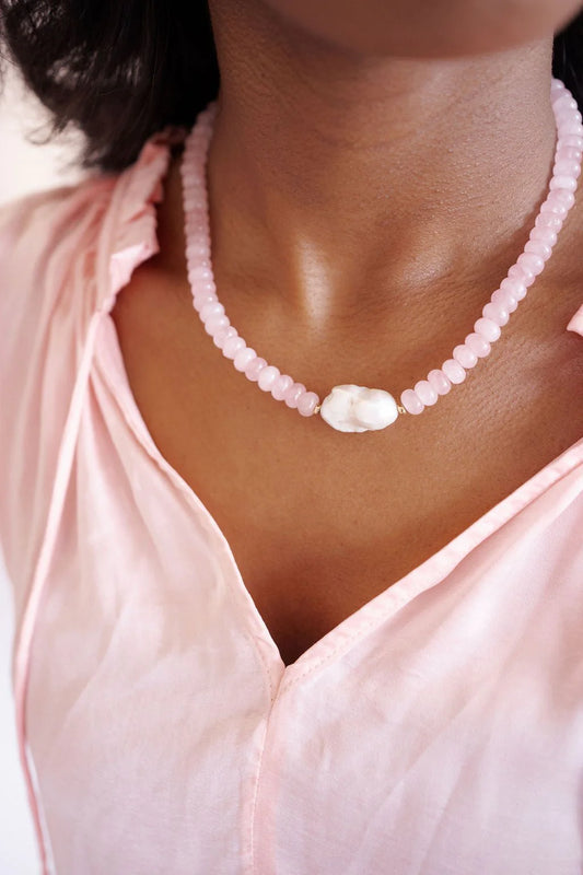 Lisi Lerch/ Susie Beaded Necklace/ Pink