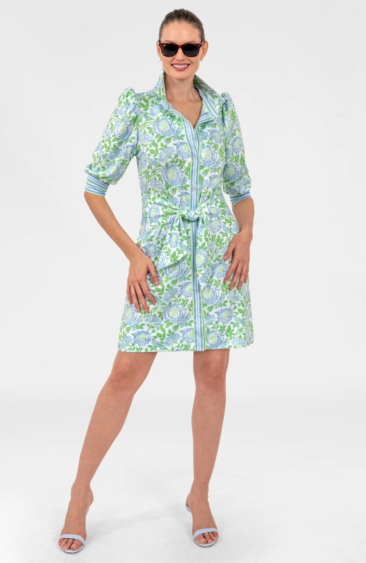 Gretchen Scott/ Swagger Dress/ Kelly