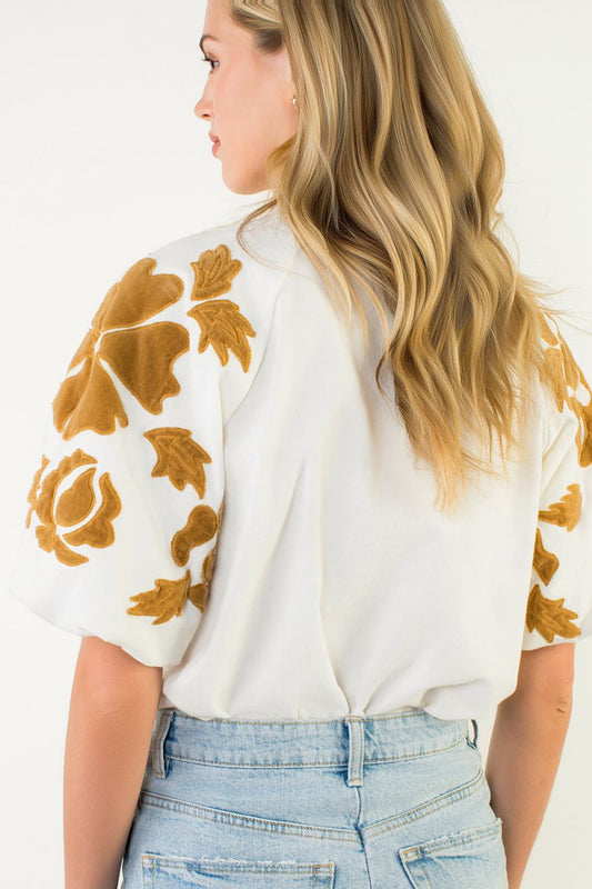 The Collee Chenille Top