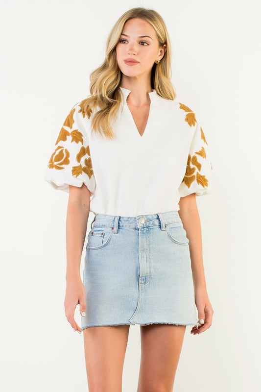 The Collee Chenille Top
