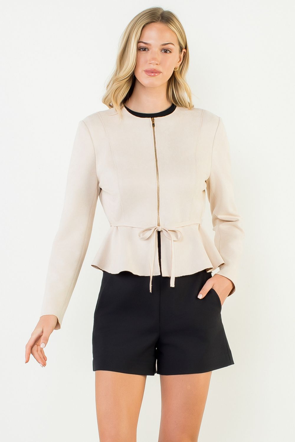 The Paula Peplum Jacket