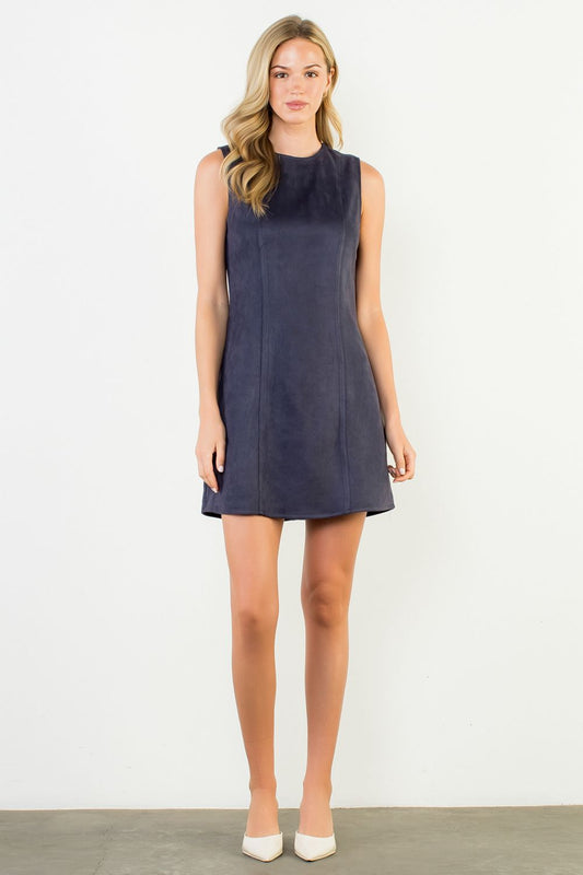The Seyla Suede Dress