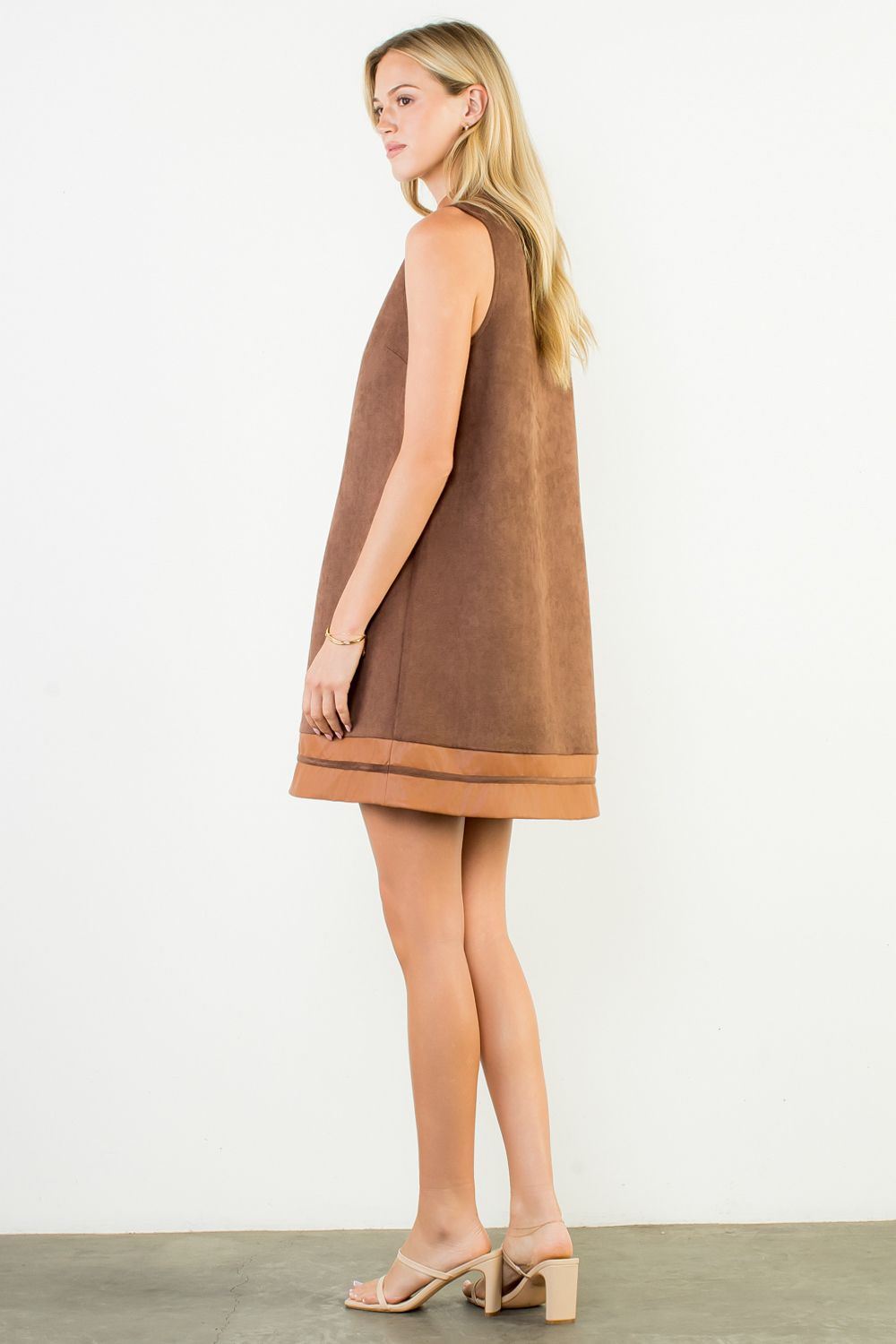 The Sherri Suede Dress