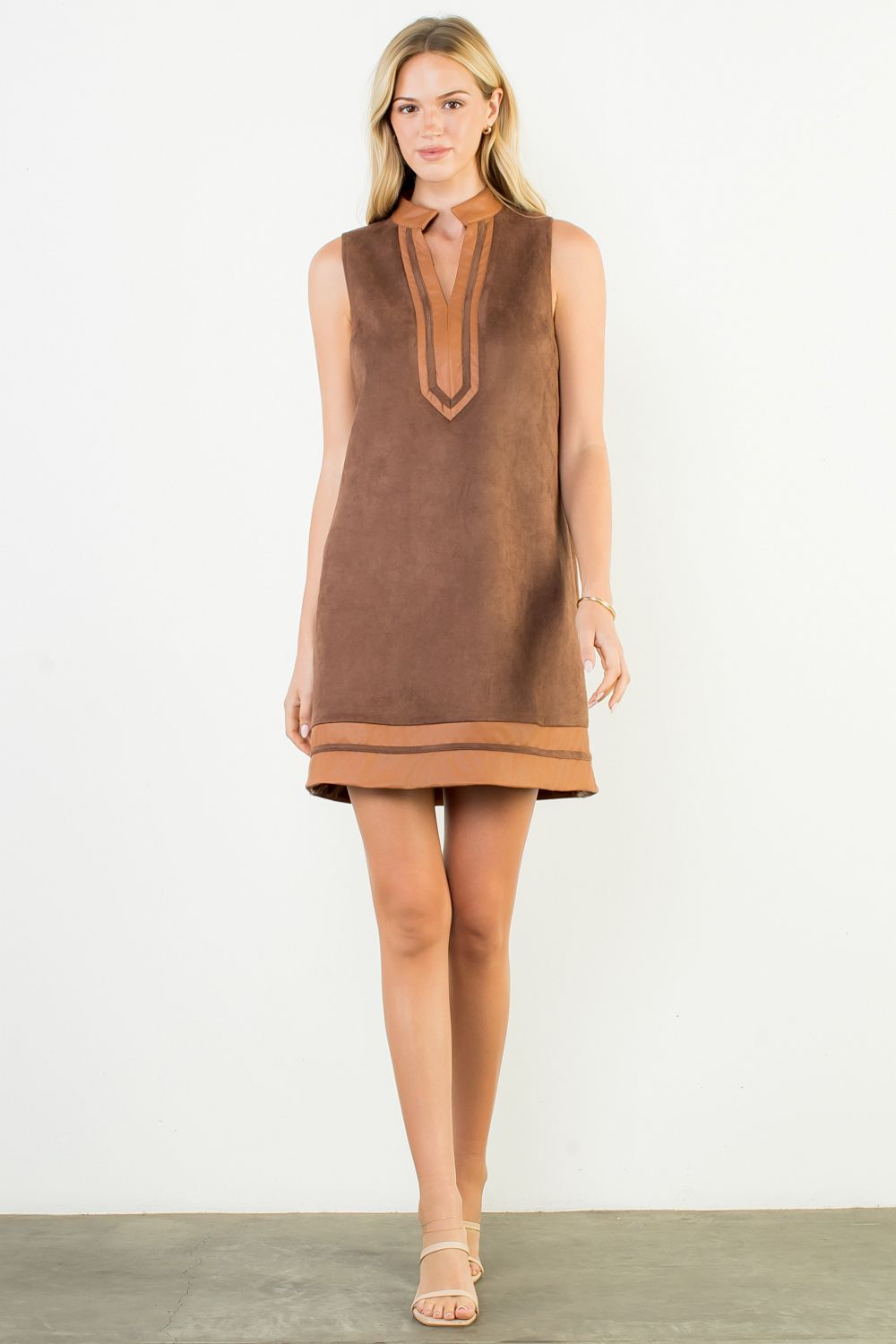 The Sherri Suede Dress