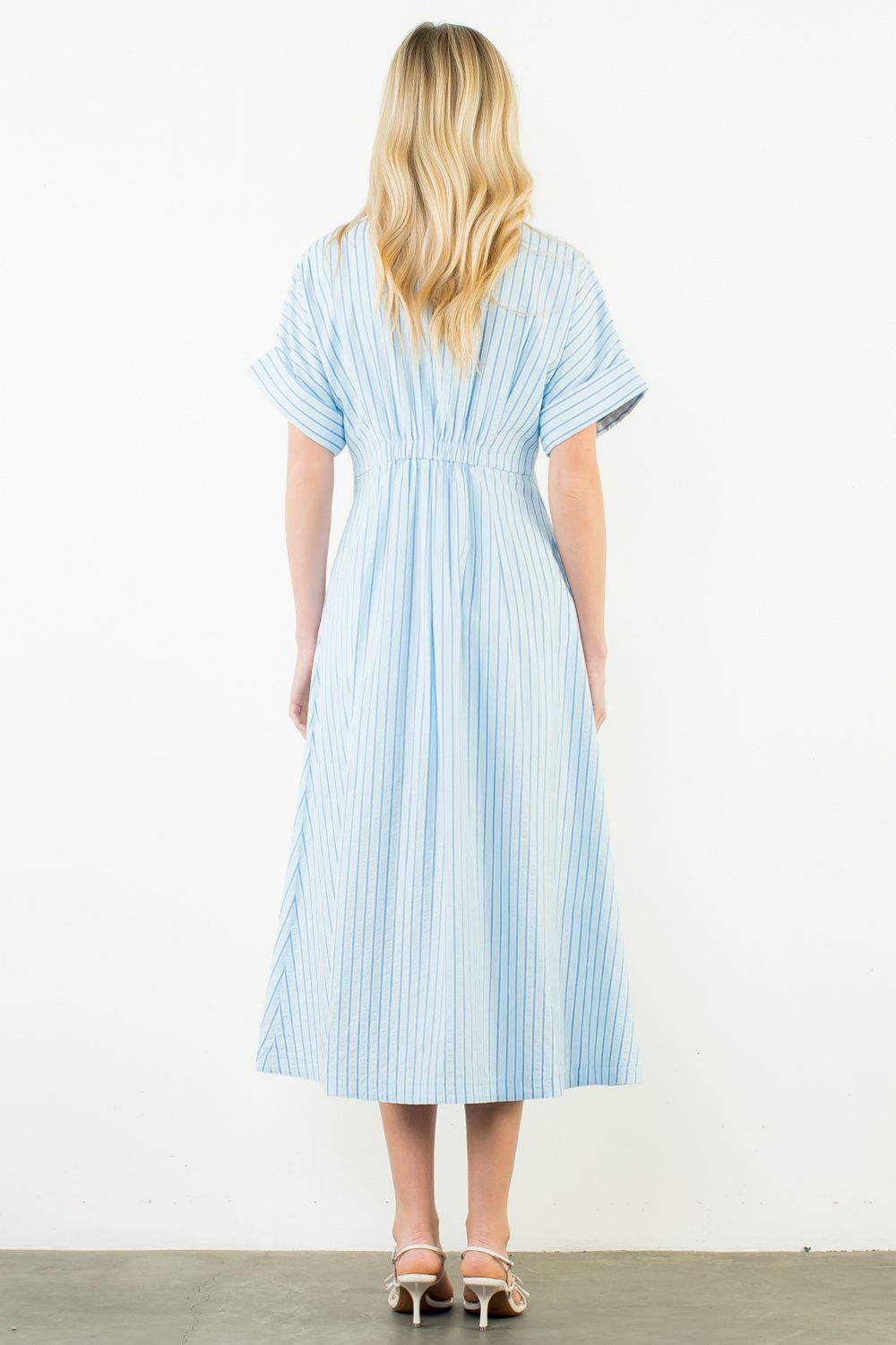 The Sonnie Striped Midi / FINAL SALE