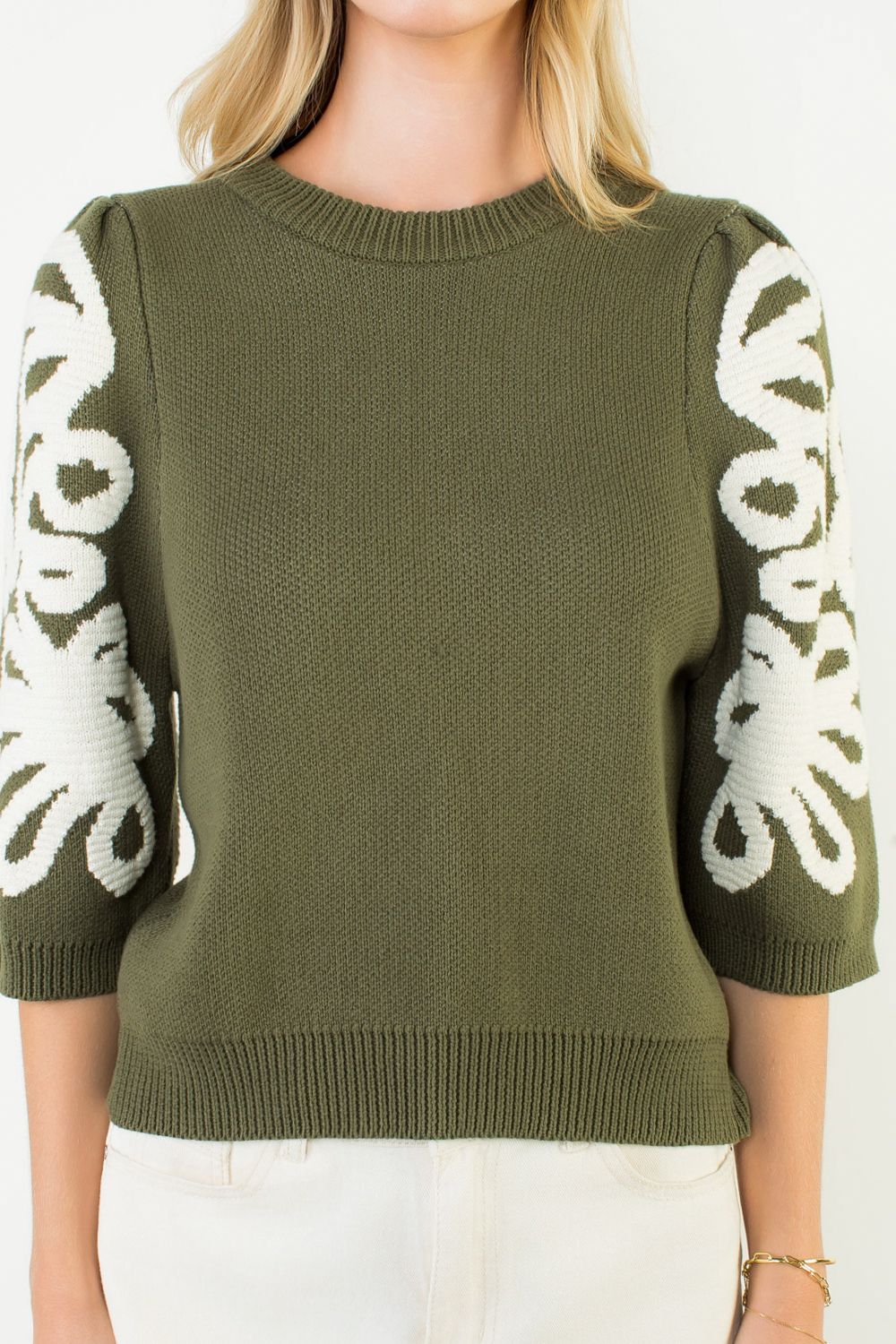 The Elle Embroidered Sweater