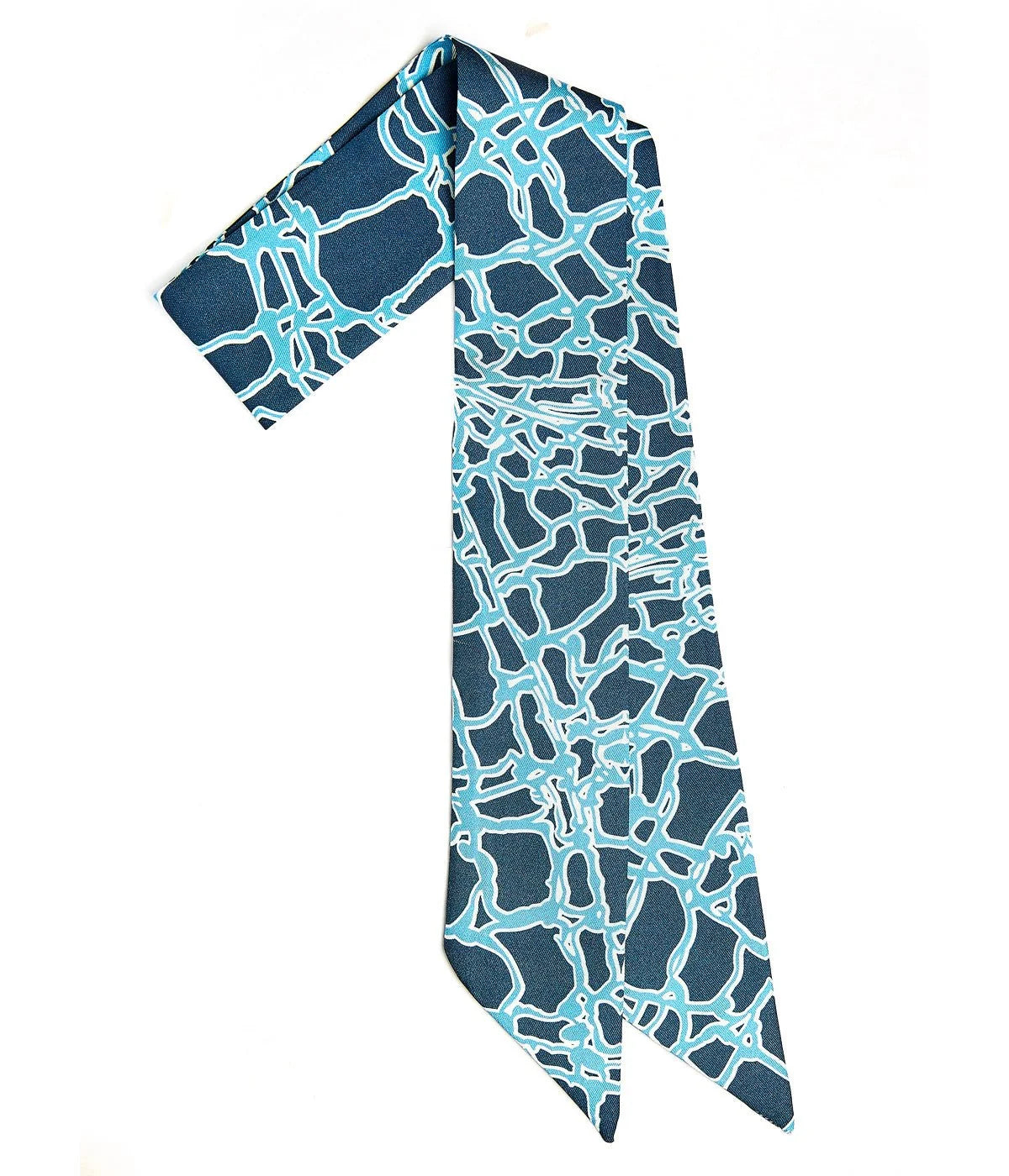 Lisi Lerch/ The Twilly Scarf/ Navy Coral