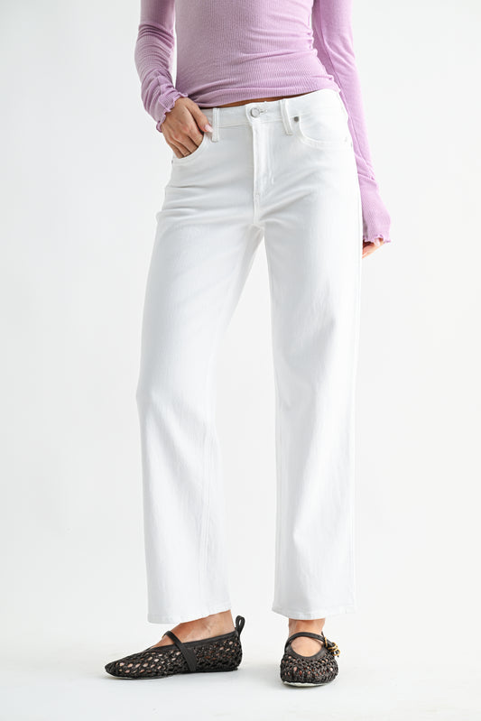 Just Black/ MR Stretchy Straight Jean