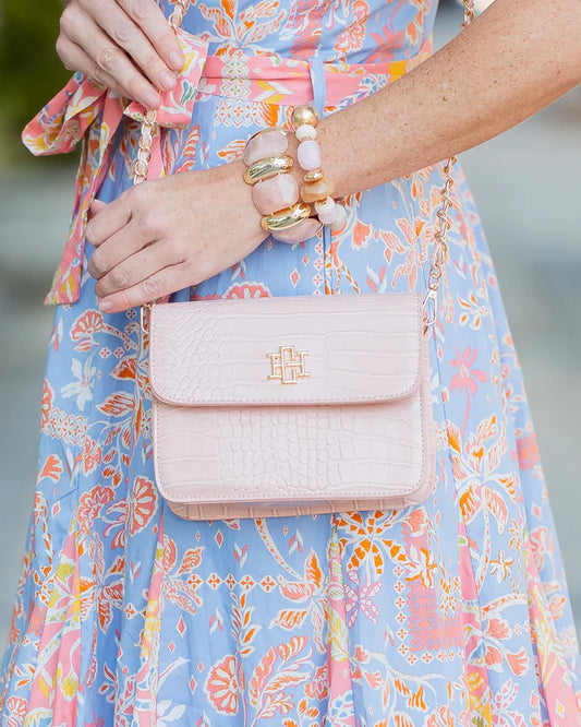 The Evelyn Crossbody/ Blush EC