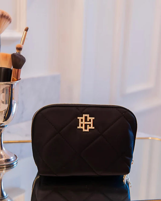 The Ibiza Small Pouch/ Black Nylon