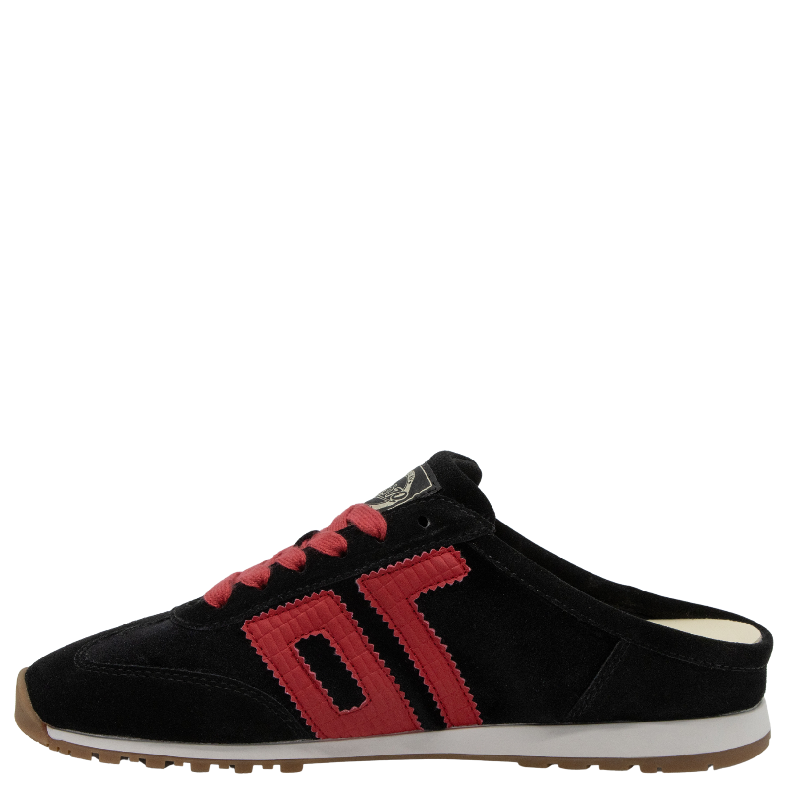 VENICE W26 in VELVET BLACK RED, left view