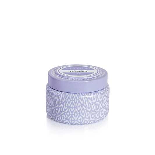 Capri Blue/ Lavender Printed Travel Tin (Volcano)