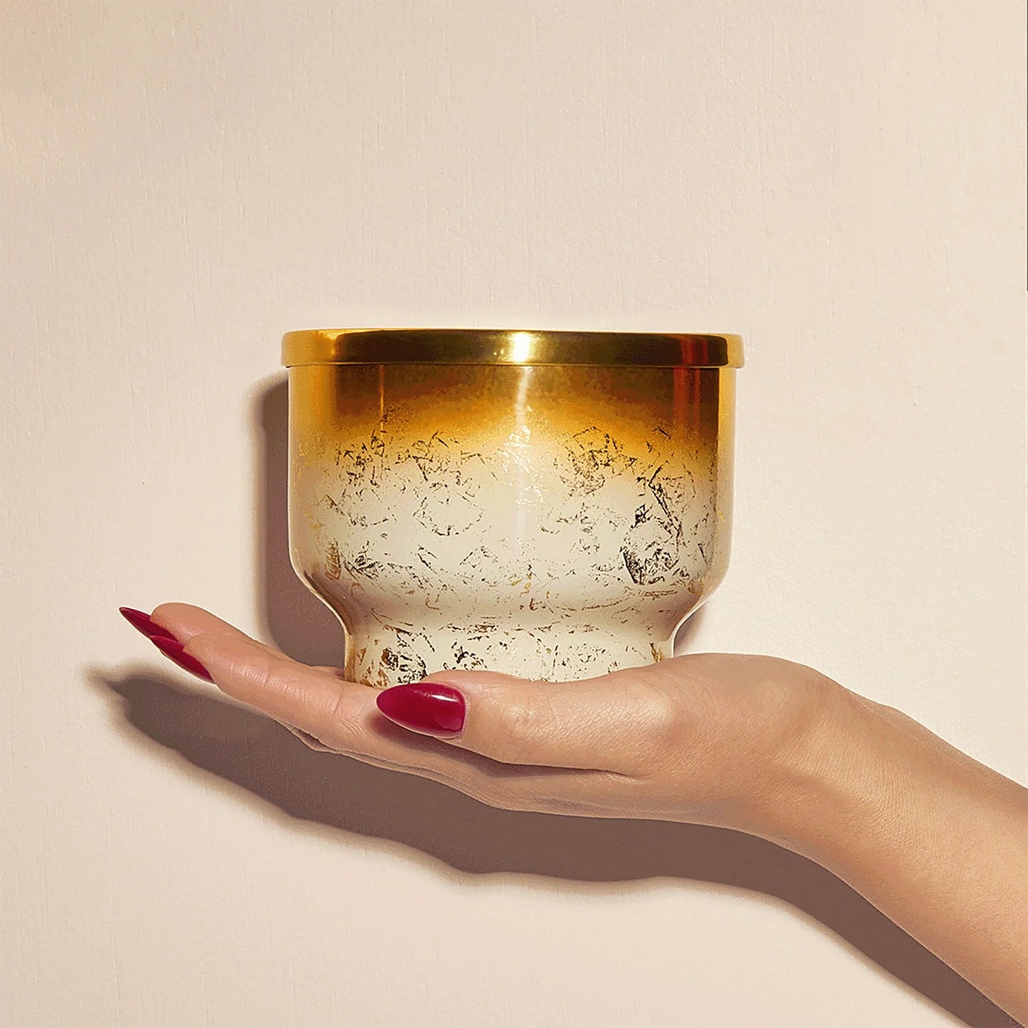 Capri Blue/ Glimmer Inverted Candle/ Volcano