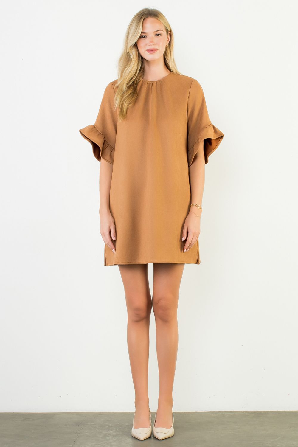 The Rover Suede Romper