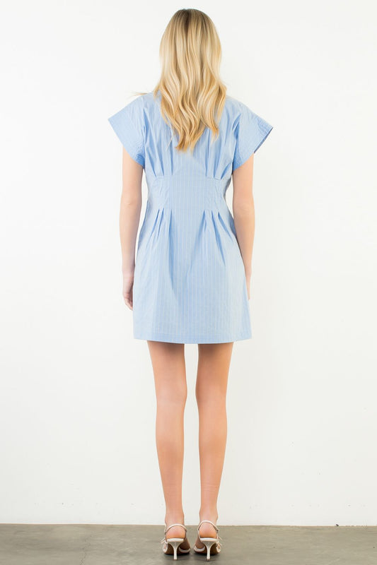 The Stella Striped Mini Dress