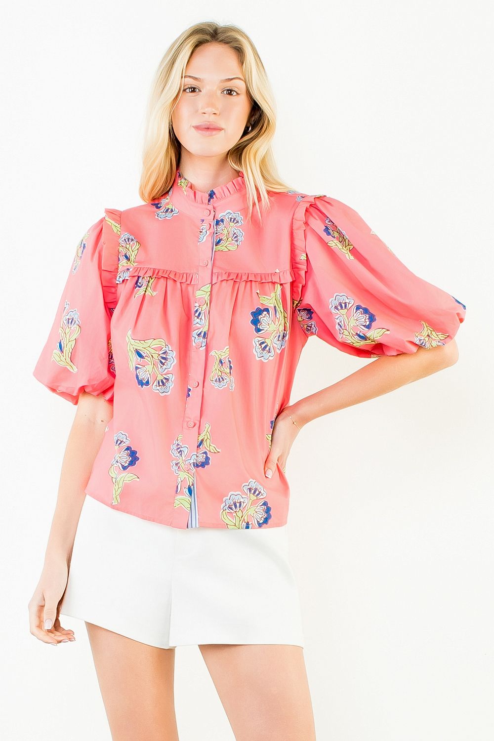 The Fran Floral Top