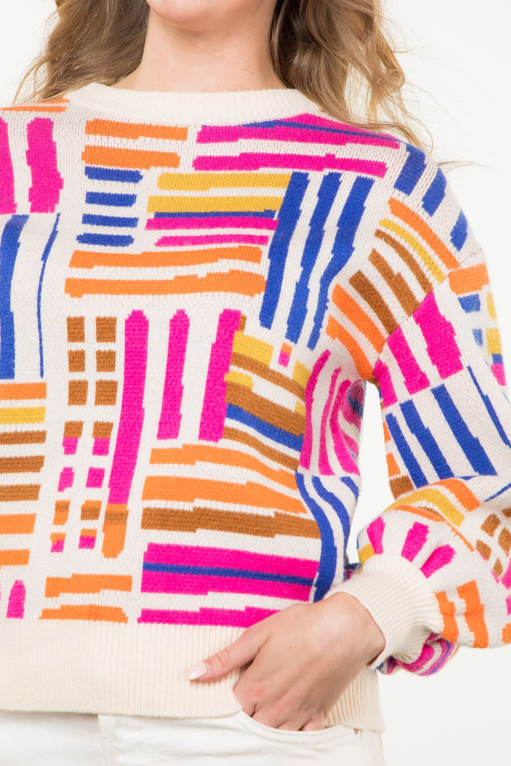 The Pierson Printed Sweater